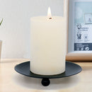 6 PCS European Romantic Iron Geometric Candle Holder Table Decoration, Size: Small(Golden)
