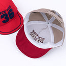 MZ7204 Long Ear Shape Children Peaked Cap Baby Soft Brim Cloth Cap, Size: 50cm Adjustable(Red)