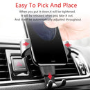 Car Air Vent Mount Gravity Phone Holder Universal Gravity Smartphone Support Black