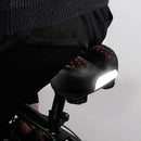 Bicycle Riding Seat Silicone Bicycle Seat Bicycle Saddle(Blue)