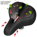 Bicycle Riding Seat Silicone Bicycle Seat Bicycle Saddle(Black)