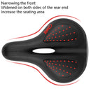 Bicycle Riding Seat Silicone Bicycle Seat Bicycle Saddle(Blue)