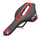 YAFEE Mountain Bike Saddle Mountain Bike Seat Hollow Bicycle Seat(White)