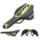 YAFEE Mountain Bike Saddle Mountain Bike Seat Hollow Bicycle Seat(White)