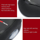YAFEE Taillight Bicycle Seat Mountain Bike Saddle With Light Seat(Red)