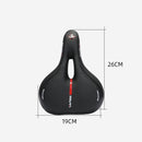 YAFEE Taillight Bicycle Seat Mountain Bike Saddle With Light Seat(Red)