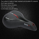 YAFEE Taillight Bicycle Seat Mountain Bike Saddle With Light Seat(Red)