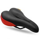 YAFEE Bicycle Seat Saddle Comfortable Mountain Bike Road Bike Bicycle Seat Cushion Riding Equipment Accessories(Red)