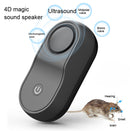 BG301 Ultrasonic Rodent Repeller Electronic Multi-Purpose Insect Repeller, Plug Type: EU Plug 220V(White)
