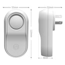 BG301 Ultrasonic Rodent Repeller Electronic Multi-Purpose Insect Repeller, Plug Type: EU Plug 220V(White)