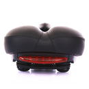 Bicycle Seat With Tail Light Bicycle Seat Comfortable Seat Cushion Riding Accessories(Black)
