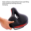Mountain Bike Bicycle Seat Reflective Bicycle Saddle Cushion Comfortable Cushion(Blue)