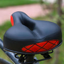 Mountain Bike Bicycle Seat Reflective Bicycle Saddle Cushion Comfortable Cushion(Blue)