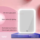 PD-8 8L Mirror Cosmetics Storage Car Home Small Refrigerator Fruit Drink Refrigerator(EU Plug)