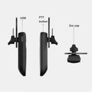 A08 Mini Ear Hook Wireless Walkie Talkie Outdoor Mini Walkie Talkie Wireless Bluetooth Walkie Talkie
