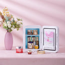 5L Beauty Makeup Mirror Skin Care Products And Facial Mask Refrigerator Semiconductor Car Home Refrigerator(US Plug)