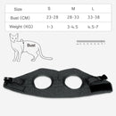 Cat Leash Pet Chest Harness Leash, Size: S(Grey)