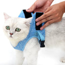 Cat Leash Pet Chest Harness Leash, Size: L(Grey)