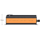 12V-220V XUYUAN 6000W Car Inverter LED Colorful Atmosphere Light 4 USB Charging Converter Charger