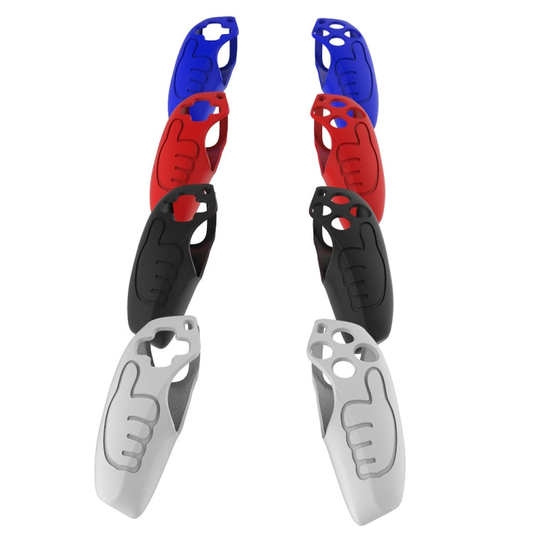 Game Handle Non-Slip Silicone Protective Cover Thumb Thicker Sleeve Rocker Cap For PS5(Black)