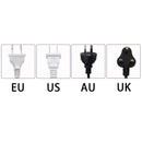 4 Slots Smart Intelligent Battery Charger with LCD Display for AA / AAA NiCd NiMh Rechargeable Batteries(UK Plug)