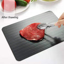 Thawing Plate Frozen Quick Thawing Plate Kitchen Tool Aluminum Alloy Thawing Plate, Specification: Medium 2mm