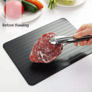 Thawing Plate Frozen Quick Thawing Plate Kitchen Tool Aluminum Alloy Thawing Plate, Specification: Medium 2mm