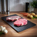 Thawing Plate Frozen Quick Thawing Plate Kitchen Tool Aluminum Alloy Thawing Plate, Specification: Large 2mm