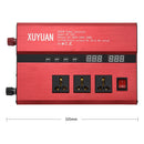 XUYUAN 3000W Car Inverter USB Display Charging Converter, Specification: 12V to 110V