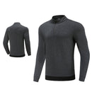 PGM YF366 Golf Plus Velvet Warm Knitted Fabric Long-sleeved Coat, Size: M(Black)