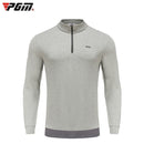 PGM YF366 Golf Plus Velvet Warm Knitted Fabric Long-sleeved Coat, Size: M(Gray)