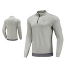 PGM YF366 Golf Plus Velvet Warm Knitted Fabric Long-sleeved Coat, Size: M(Gray)