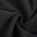 PGM YF366 Golf Plus Velvet Warm Knitted Fabric Long-sleeved Coat, Size: XL(Black)