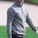 PGM YF366 Golf Plus Velvet Warm Knitted Fabric Long-sleeved Coat, Size: L(Gray)
