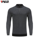 PGM YF366 Golf Plus Velvet Warm Knitted Fabric Long-sleeved Coat, Size: XXL(Black)