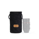 S.C.COTTON Liner Shockproof Digital Protection Portable SLR Lens Bag Micro Single Camera Bag Round Black M