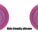 Electric Silicone Facial Cleanser Blackhead Pore Cleaner(Blue)