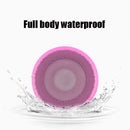 Electric Silicone Facial Cleanser Blackhead Pore Cleaner(Pink)