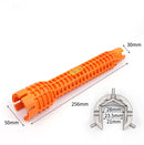 5 In 1 Multifunctional Sink Bathroom Wrench Plumbing Installation Tool Water Pipe Faucet Repair Removal Tool