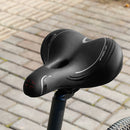 Wheel Up Bicycle Seat Saddle Mountain Bike Road Bike Bicycle Seat Riding Equipment Accessories(Black)