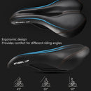 Wheel Up Mountain Bike Bicycle Seat Saddle Road Bike Bicycle Seat Accessories Equipment(Black)