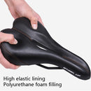 Wheel Up Mountain Bike Bicycle Seat Saddle Road Bike Bicycle Seat Accessories Equipment(Black)