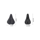 Wheel Up Bicycle Silicone Cushion Cover Mountain Bike Thickening GEL Saddle Cover Riding Equipment(Large)