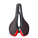 Wheel Up Bicycle Seat Saddle Mountain Bike Road Bike Bicycle Seat Cushion Riding Equipment Accessories(Red)