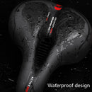 Wheel Up Mountain Bike Saddles Road Bikes Bicycles Comfortable Saddle Cushions Accessories And Bicycle Cushions, Colour: Shock Absorber Red Black