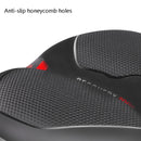 Wheel Up Mountain Bike Saddles Road Bikes Bicycles Comfortable Saddle Cushions Accessories And Bicycle Cushions, Colour: Shock Absorber Red Black