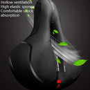 Wheel Up Mountain Bike Saddles Road Bikes Bicycles Comfortable Saddle Cushions Accessories And Bicycle Cushions, Colour: Shock Absorber Blue Black