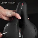 Wheel Up Mountain Bike Saddles Road Bikes Bicycles Comfortable Saddle Cushions Accessories And Bicycle Cushions, Colour: Shock Absorber Blue Black