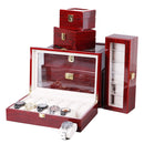 Wooden Baking Paint Watch Box Jewelry Storage Display Box(6-bit Paint)