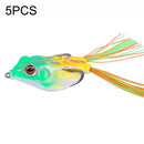 5 PCS Bionic Thunder Frog Lure Bait Simulation Fishing Bait, Specification: 5.5cm/12g(27)